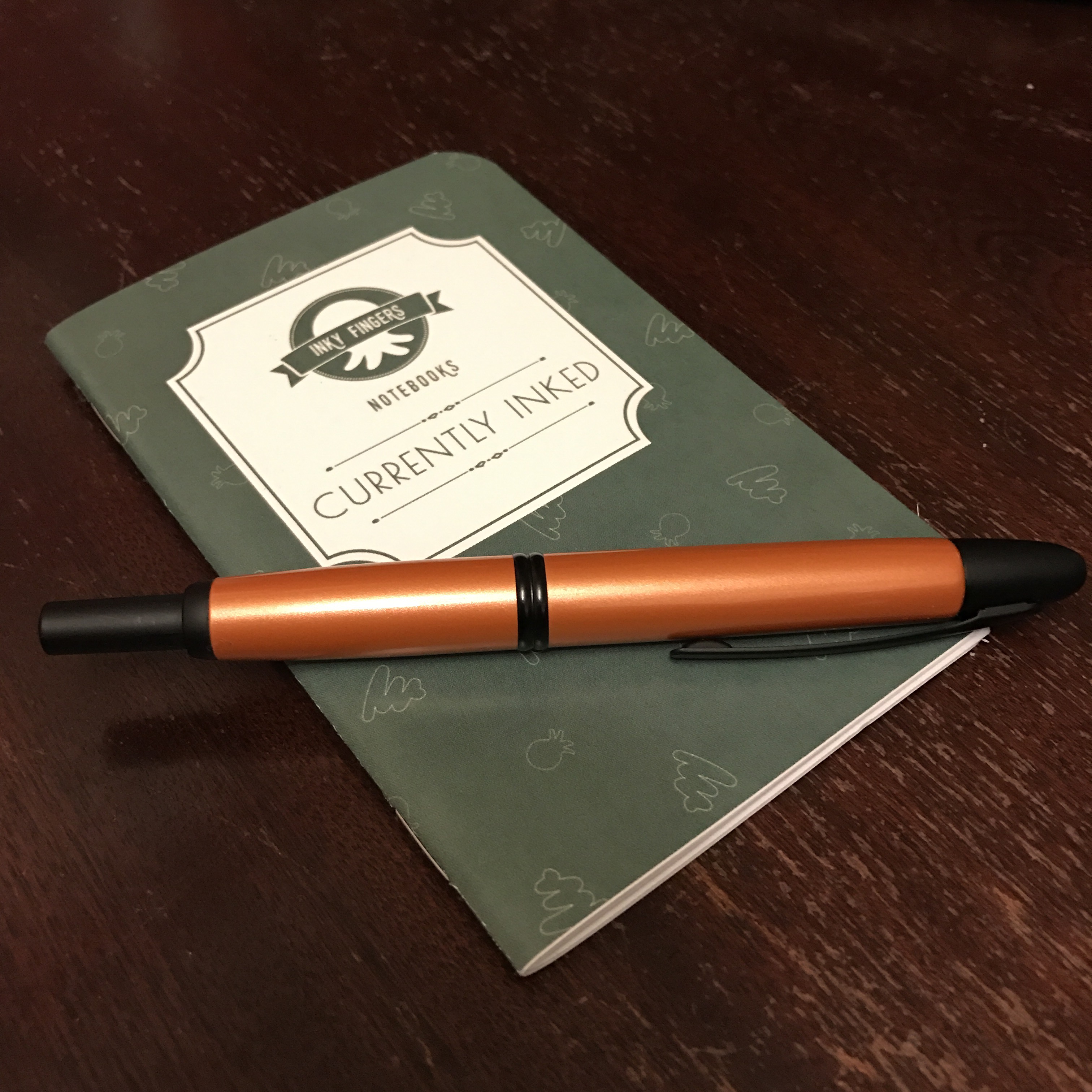 An Inky Idyll: Inky Fingers Currently Inked Notebook Review – Nib & Muck