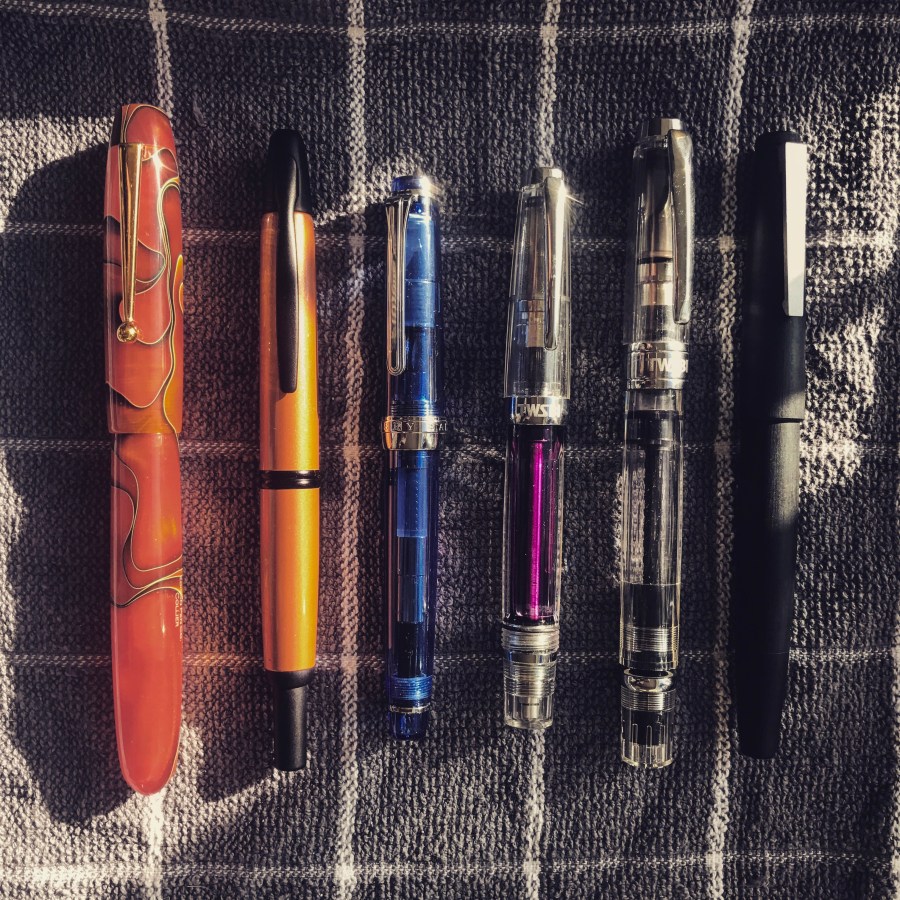 My trusty pen steeds!